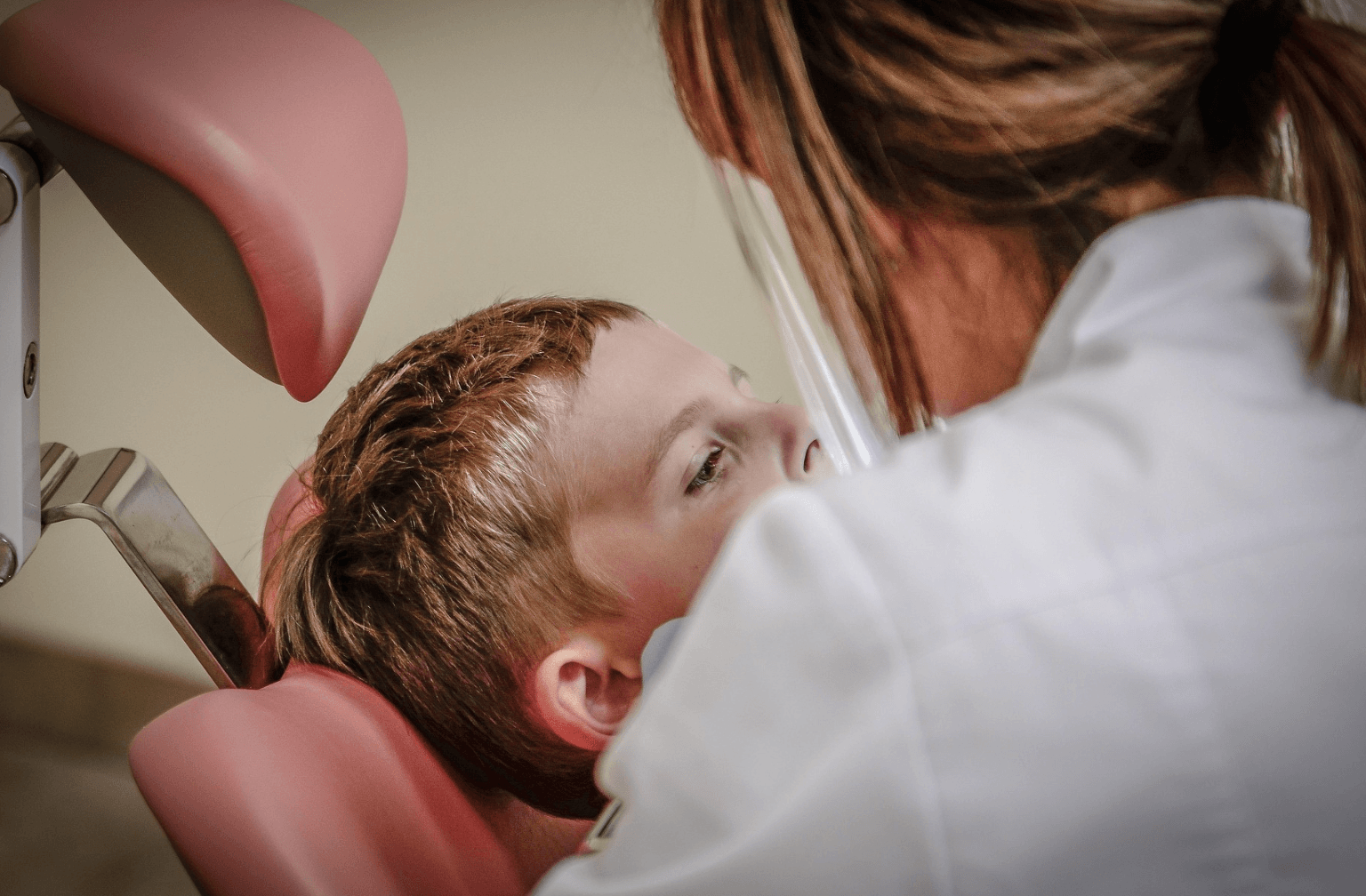 Dental check-up Penrith — dentist examining a patient